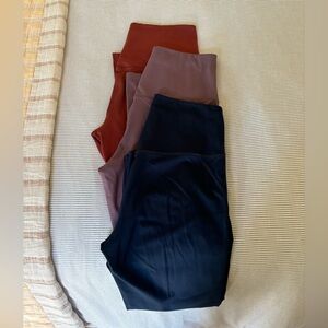 Girlfriend Collective Leggings- Set of 3